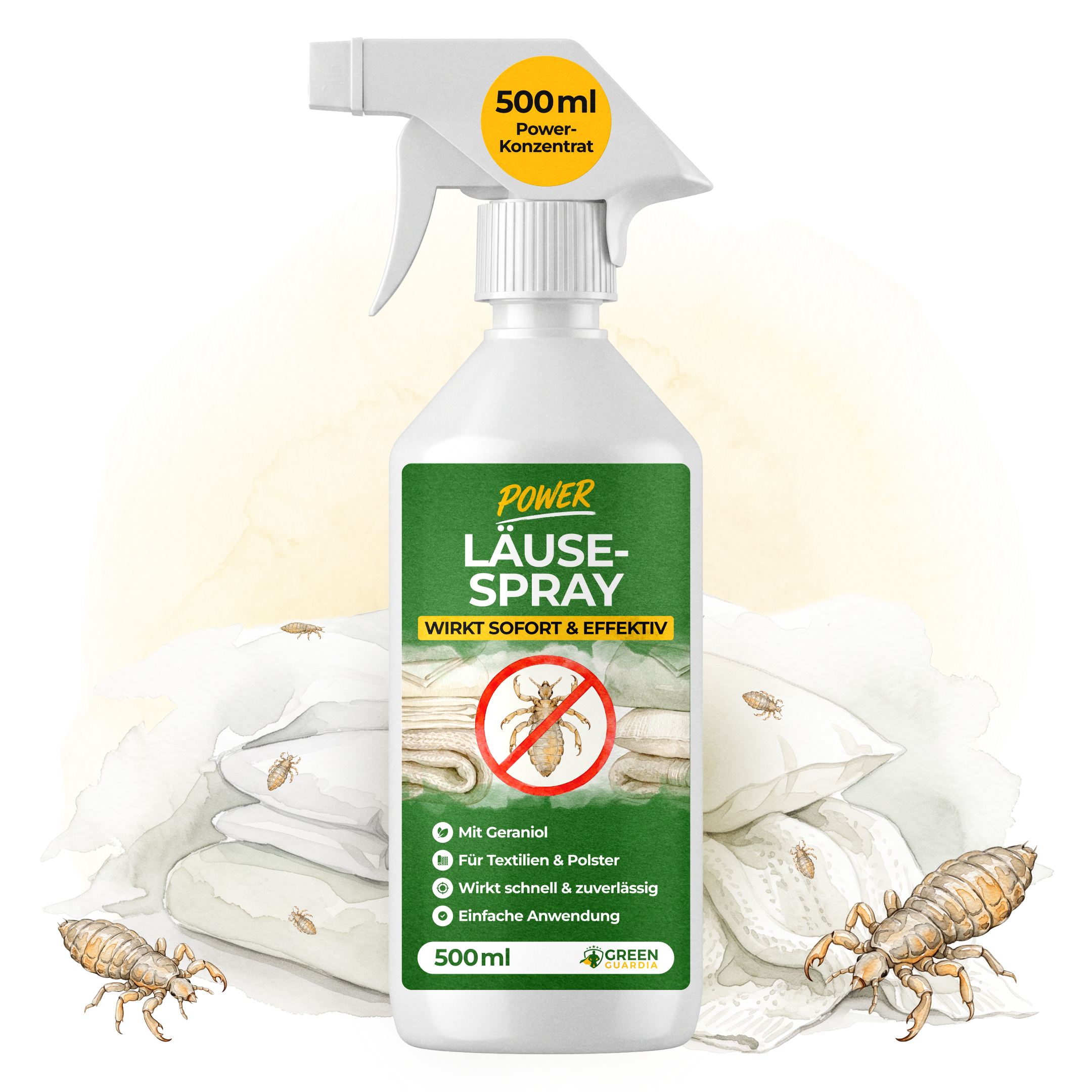Spray anti-poux concentré-500 ml