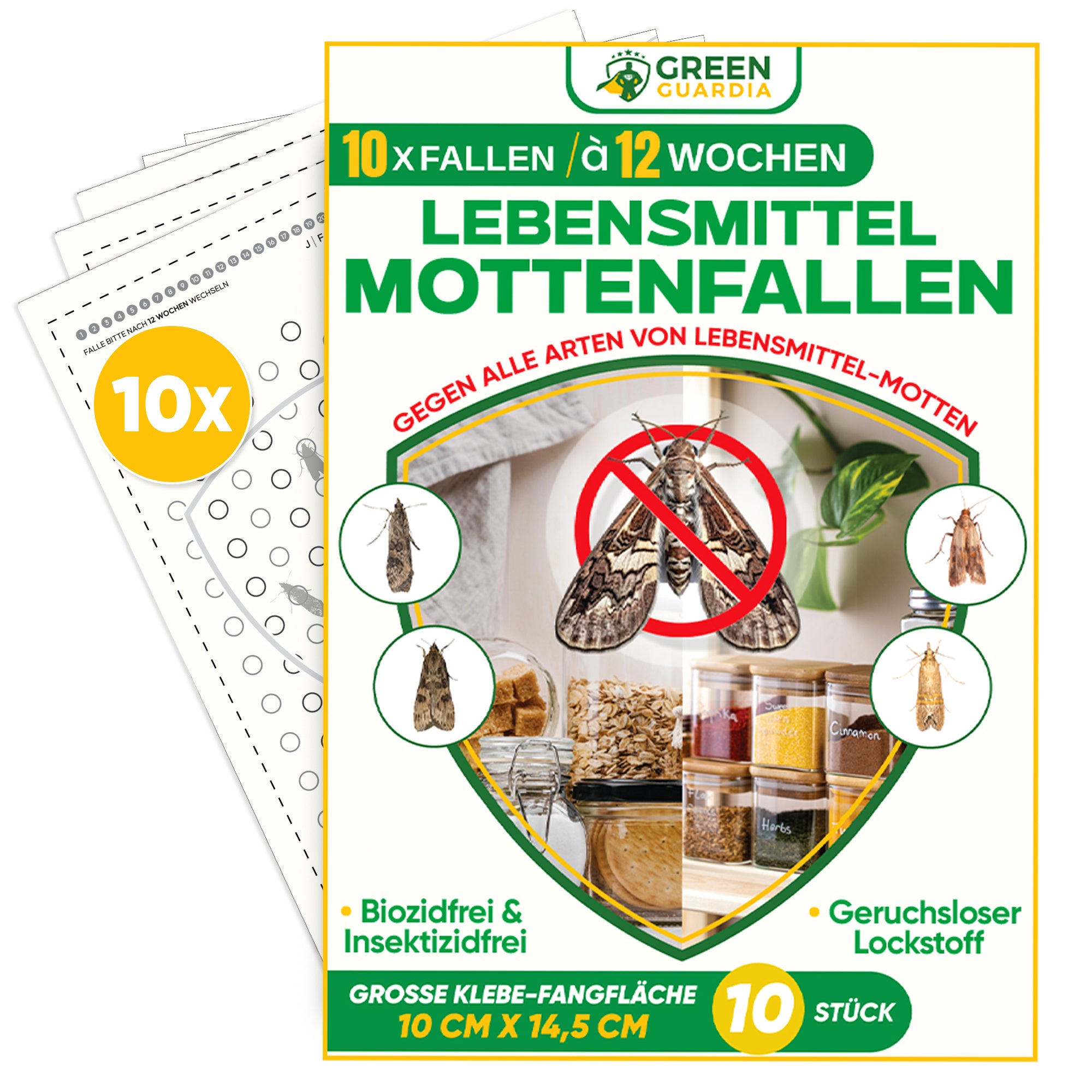 Piège à mites alimentaires (pack de 10) 