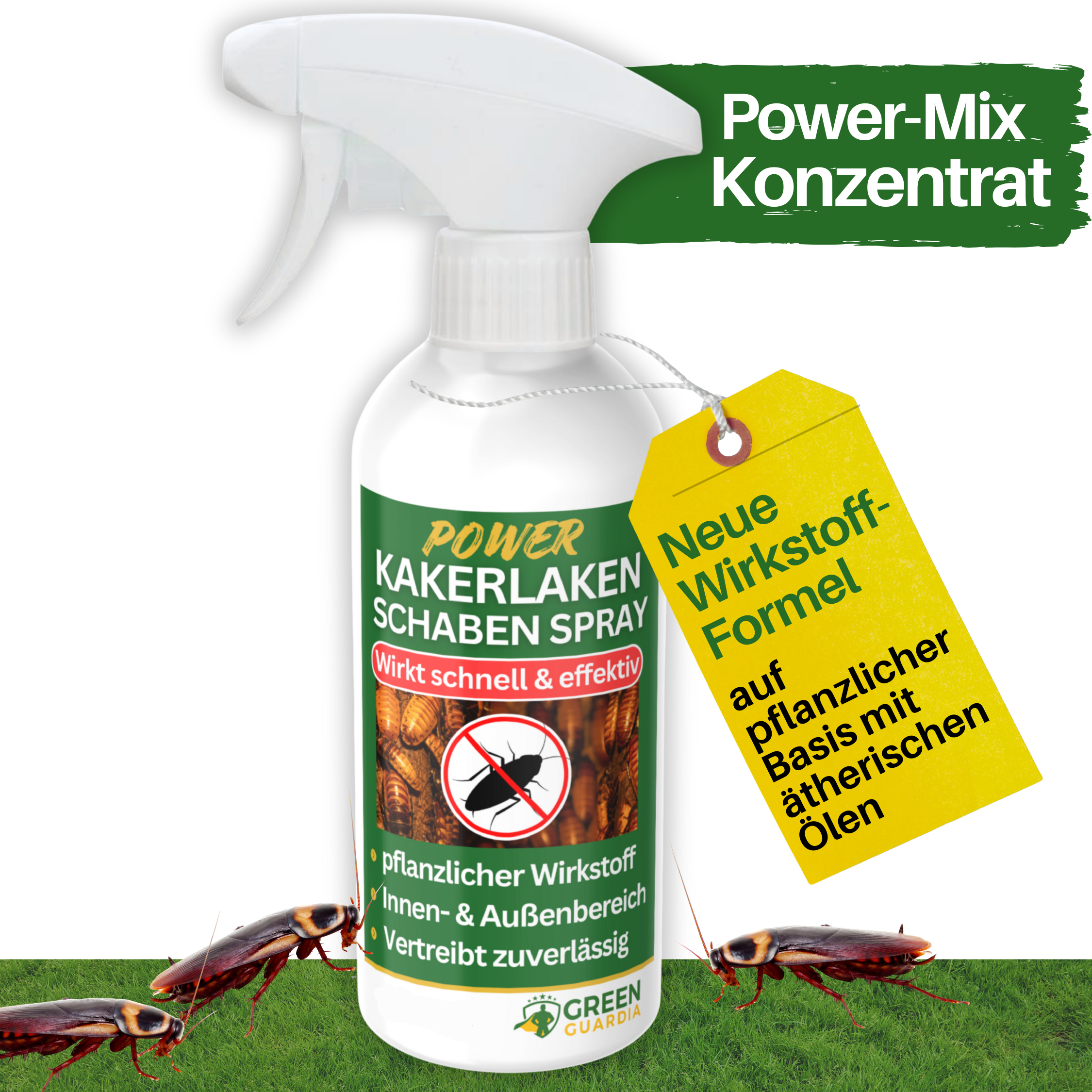 Spray répulsif puissant contre les cafards 