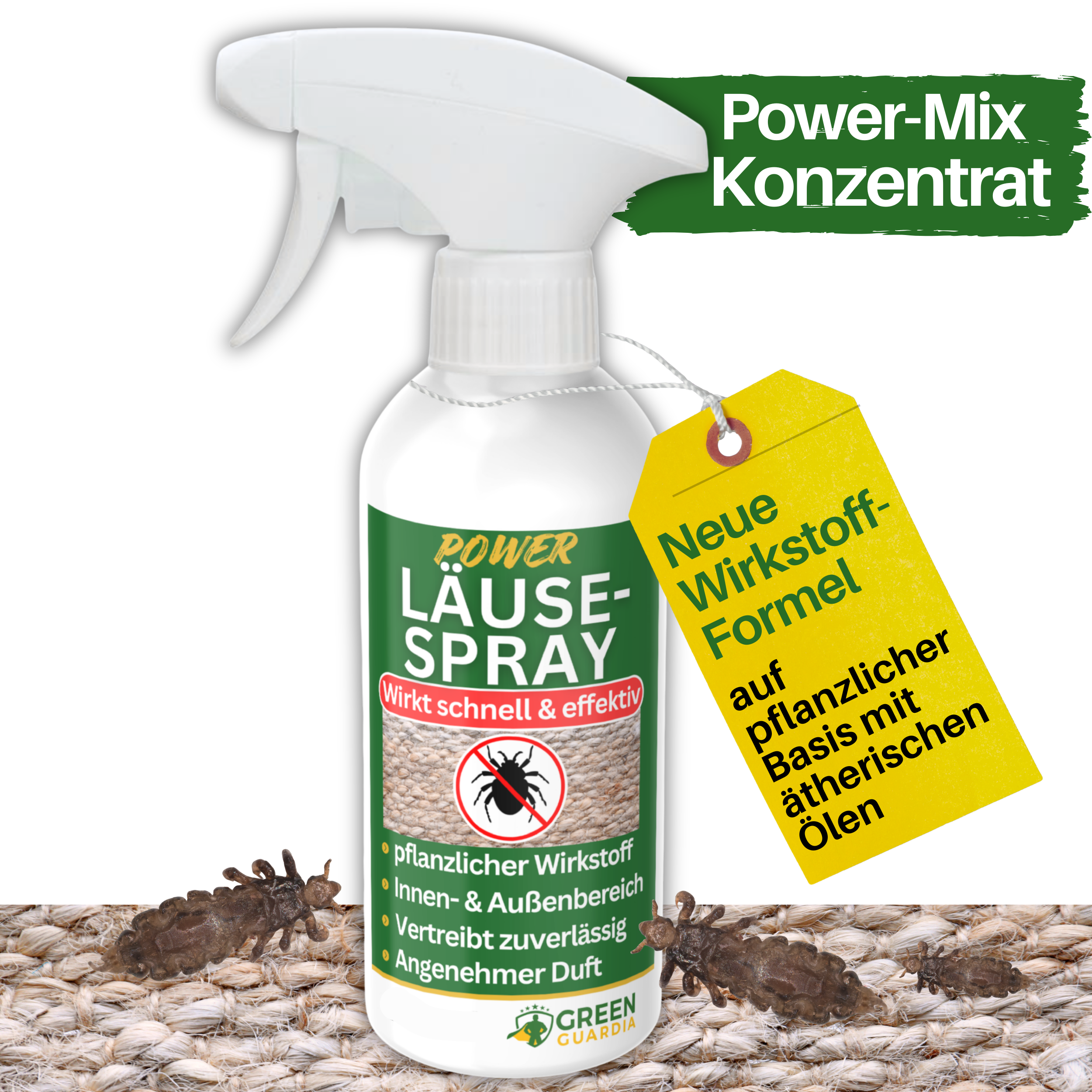 Spray répulsif anti-poux concentré puissant 