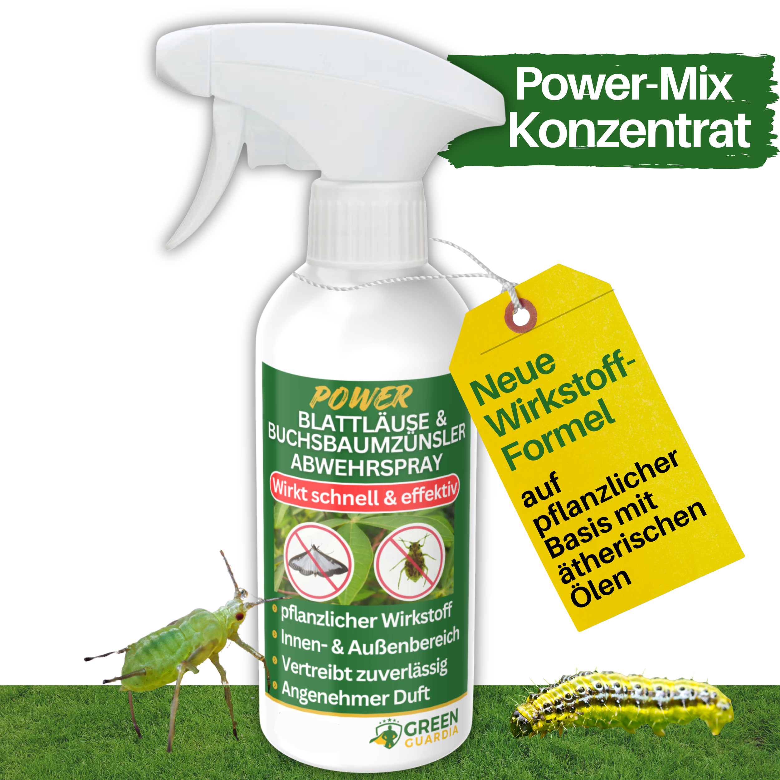 Spray répulsif concentré contre les pucerons 