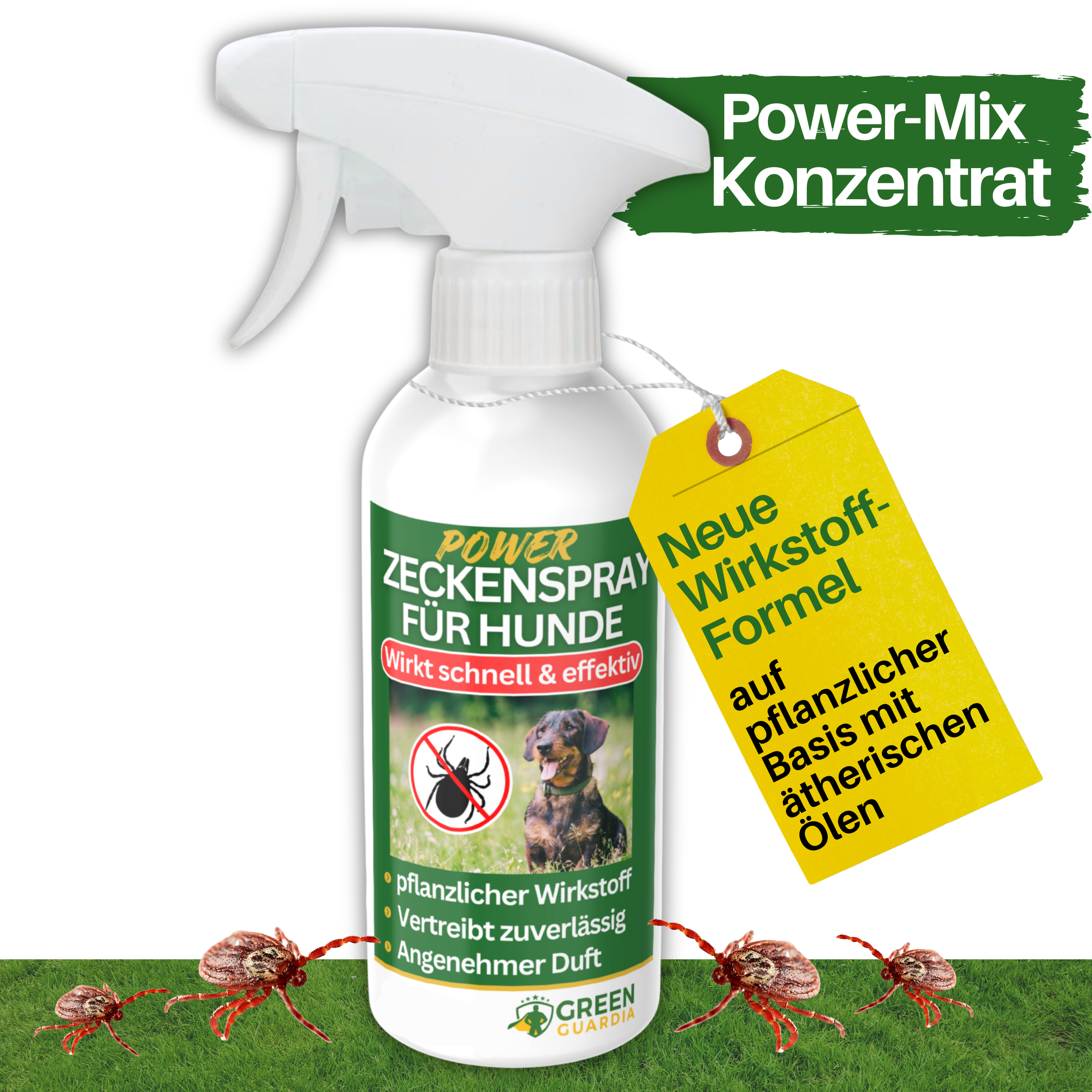 Spray anti-tiques concentré pour chiens 