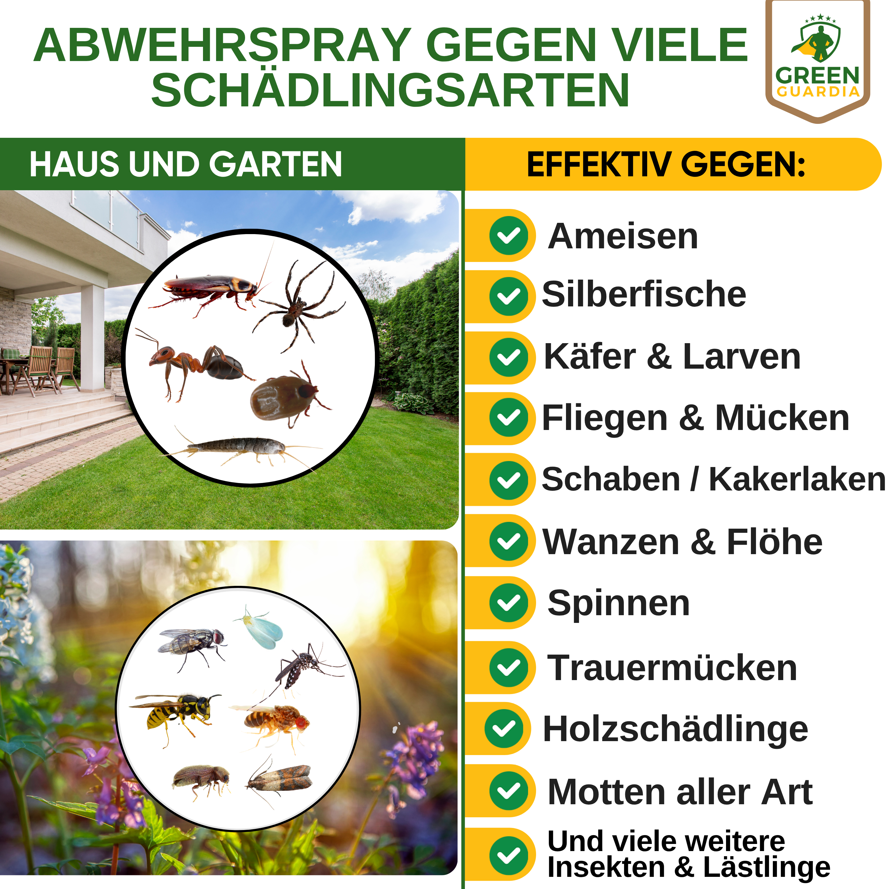 Pest repellent spray power concentrate 