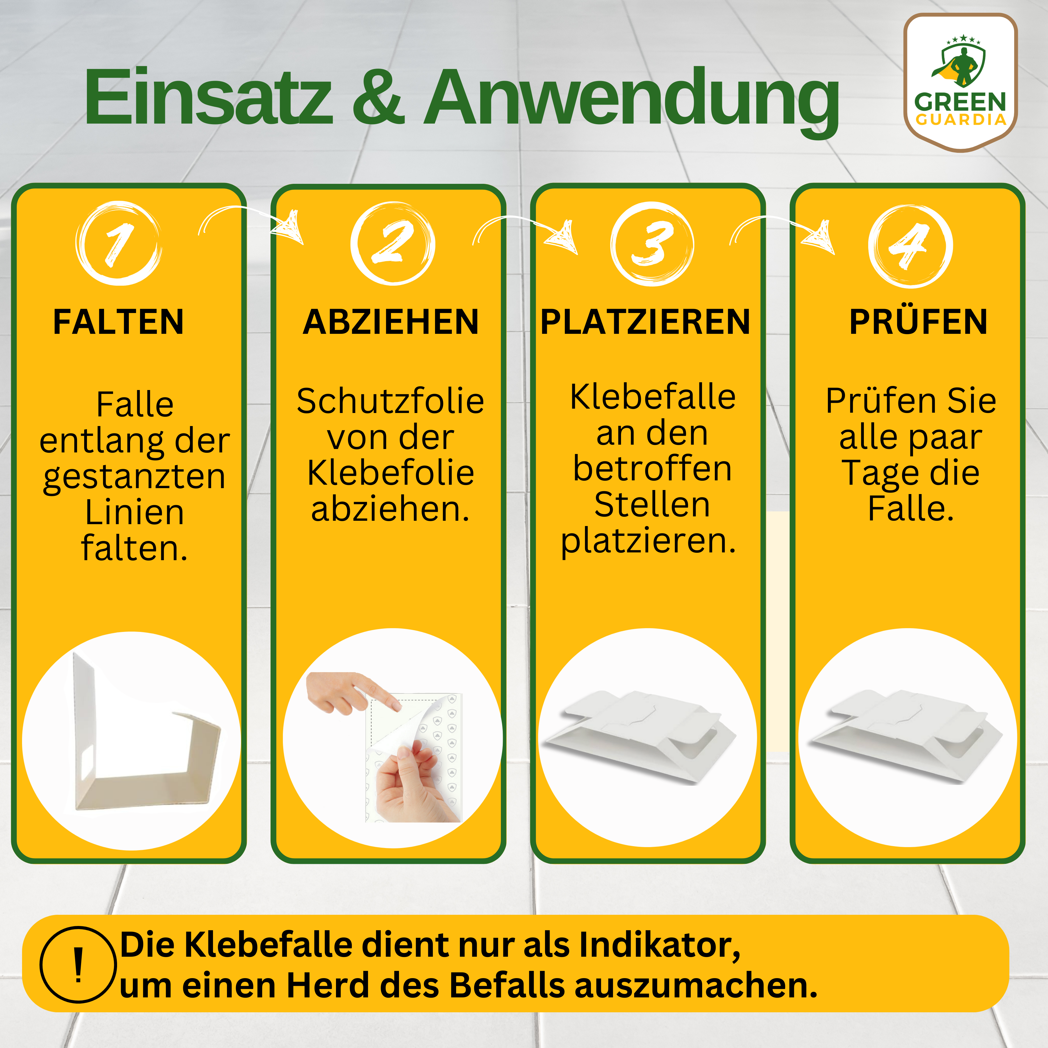 Beetle trap with special attractant 