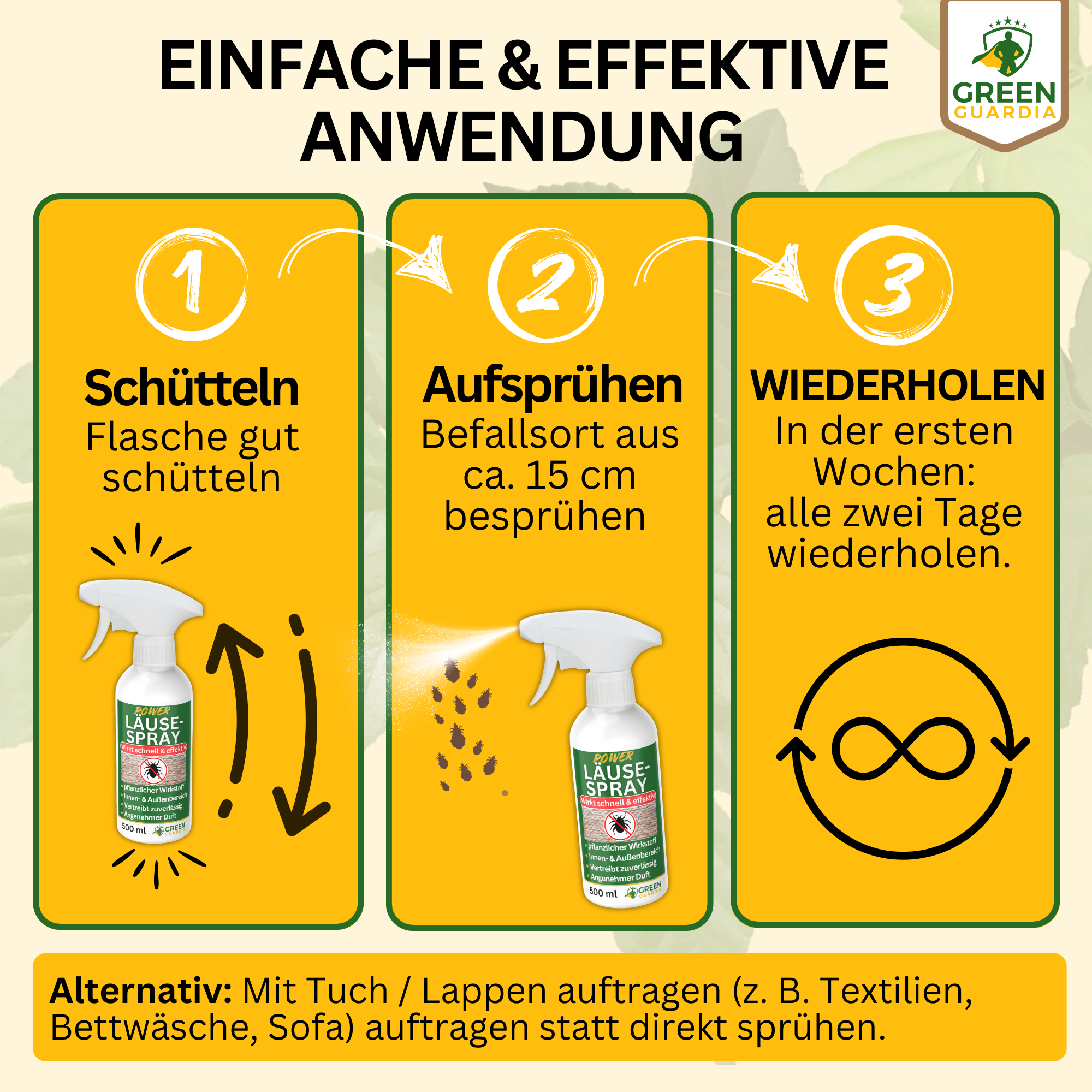 Lice Repellent Spray Power Concentrate 