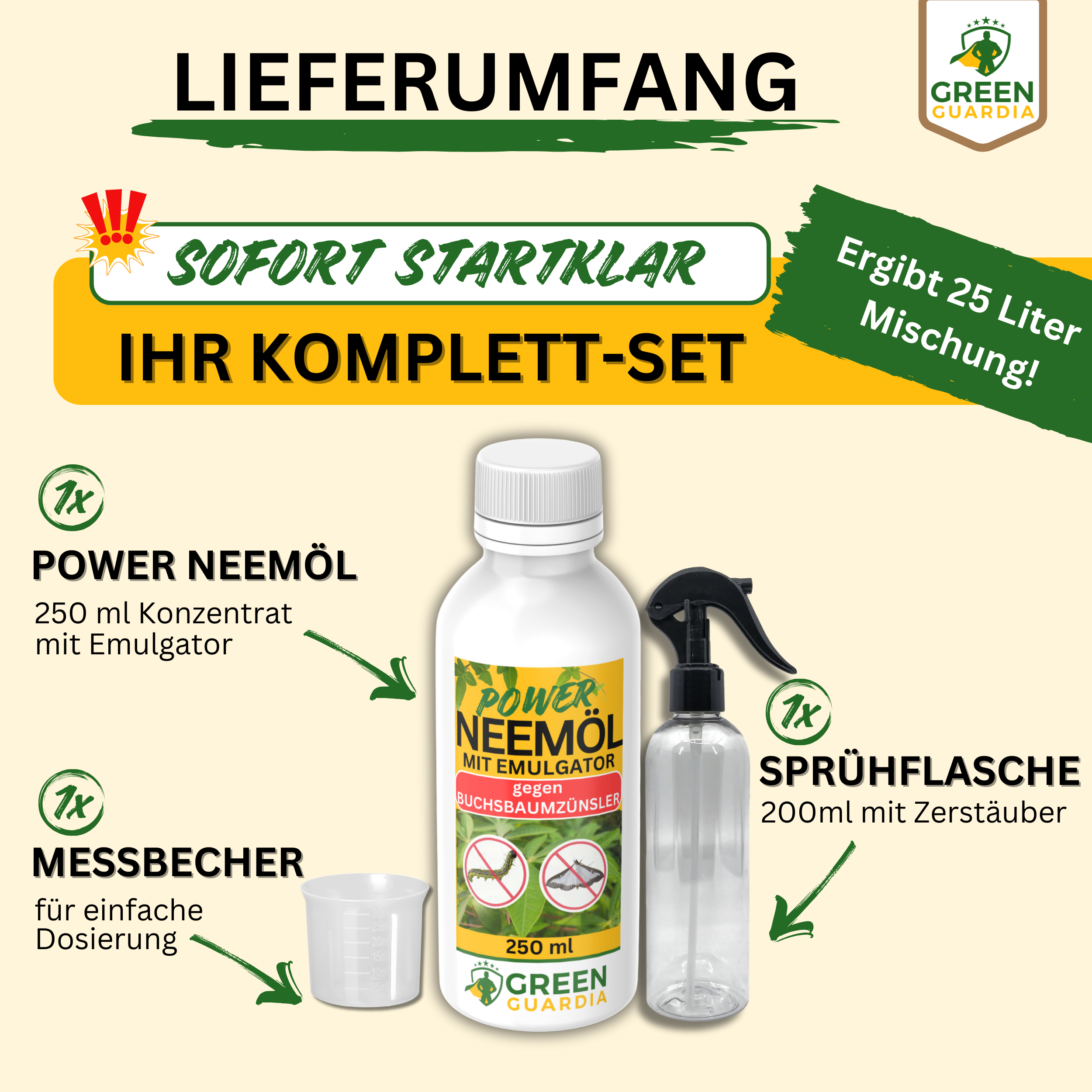 Power Neem Oil against Box Tree Moth 