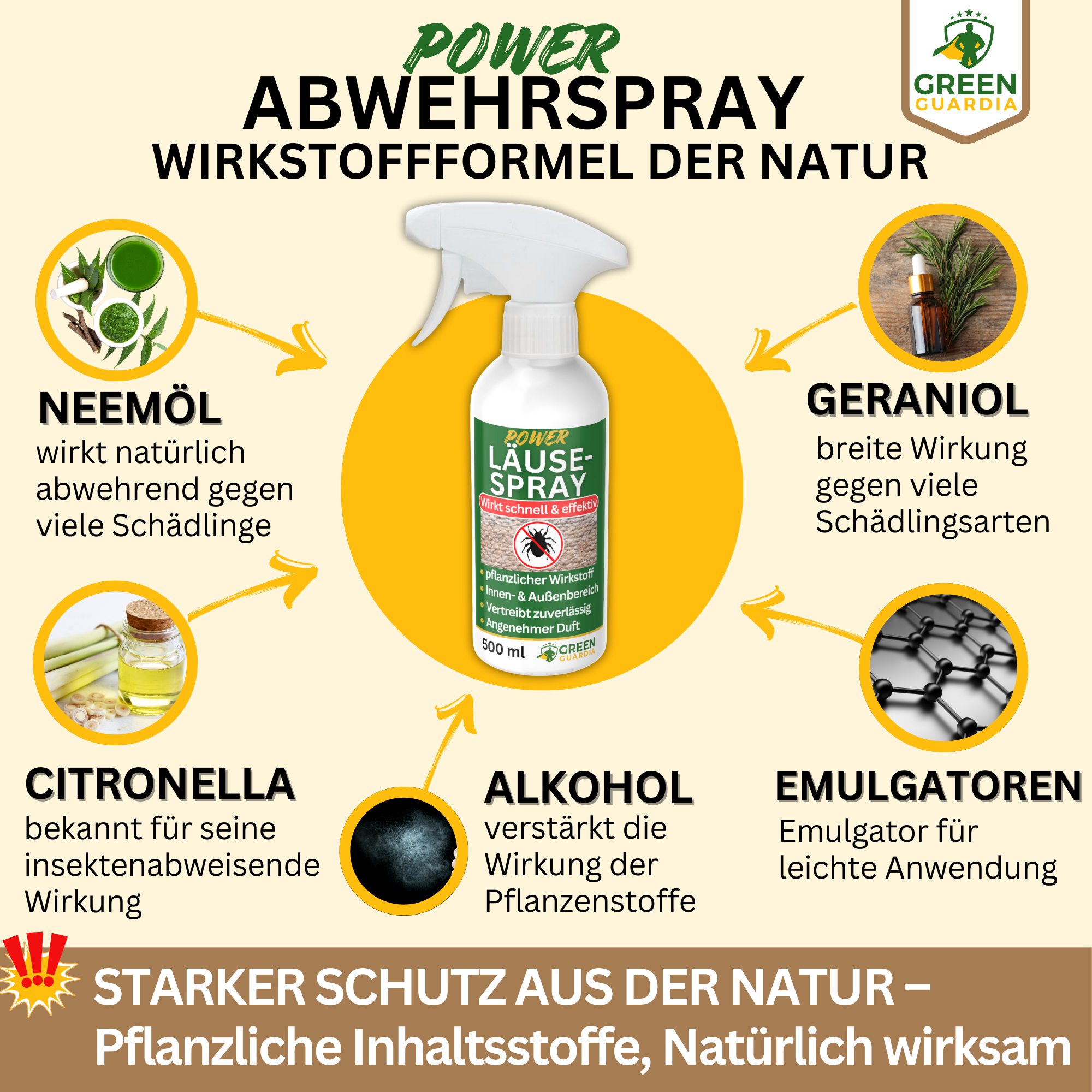 Lice Repellent Spray Power Concentrate 