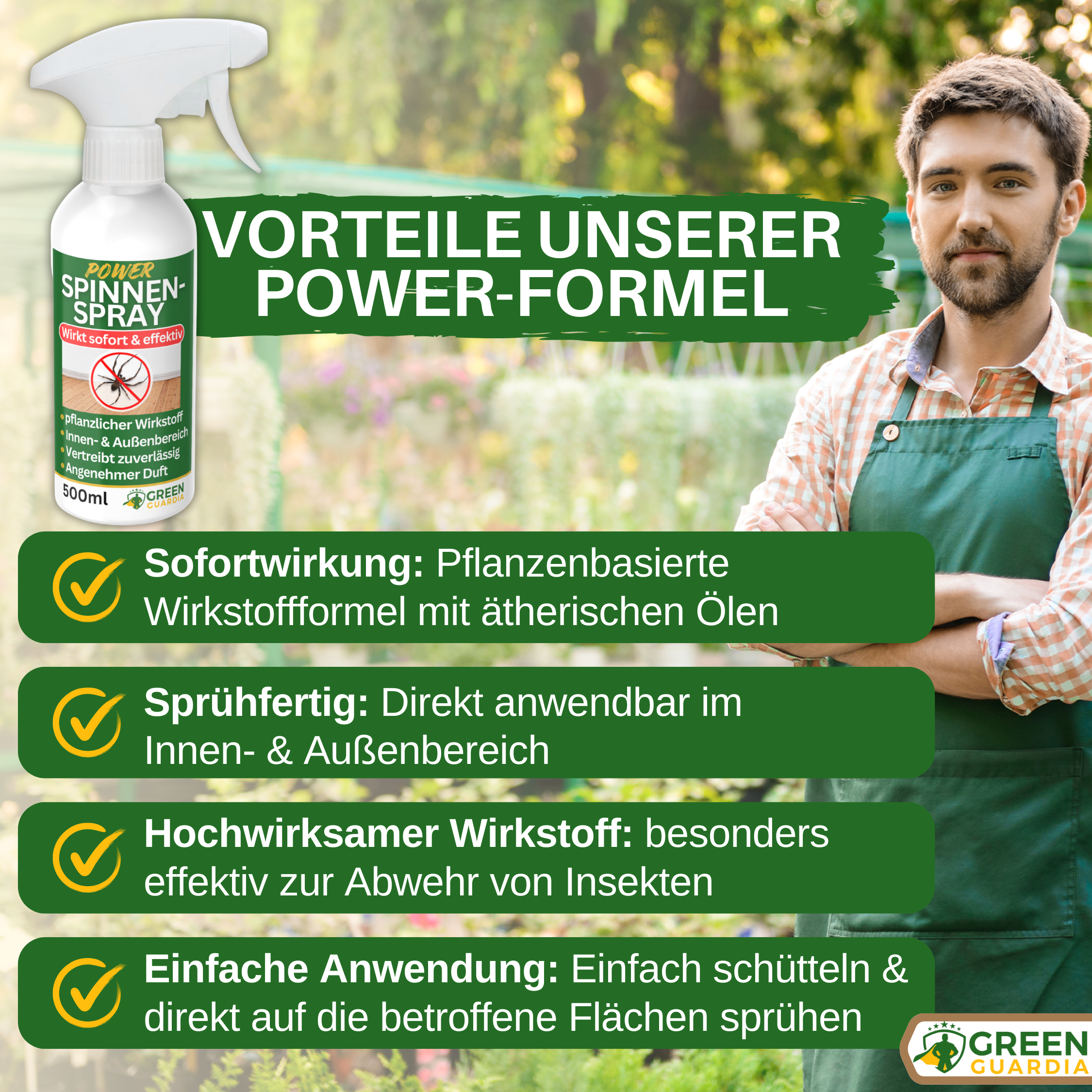 Spider Repellent Spray Power Concentrate 