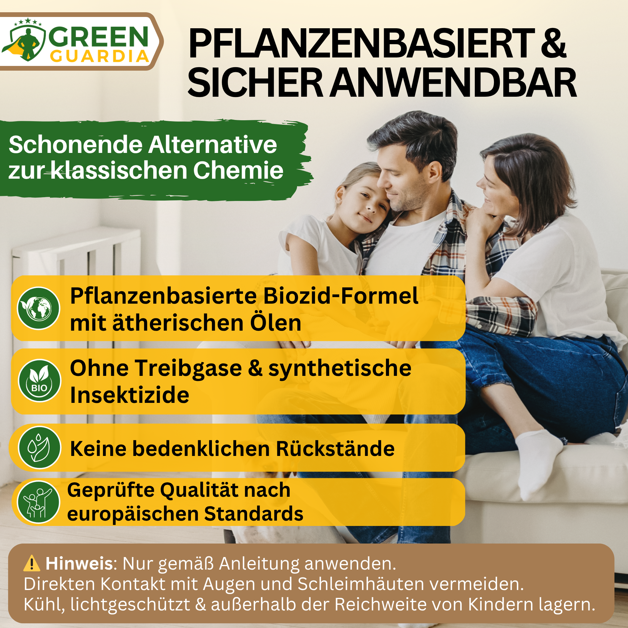 Houtwormwerende spray met geconcentreerde werking