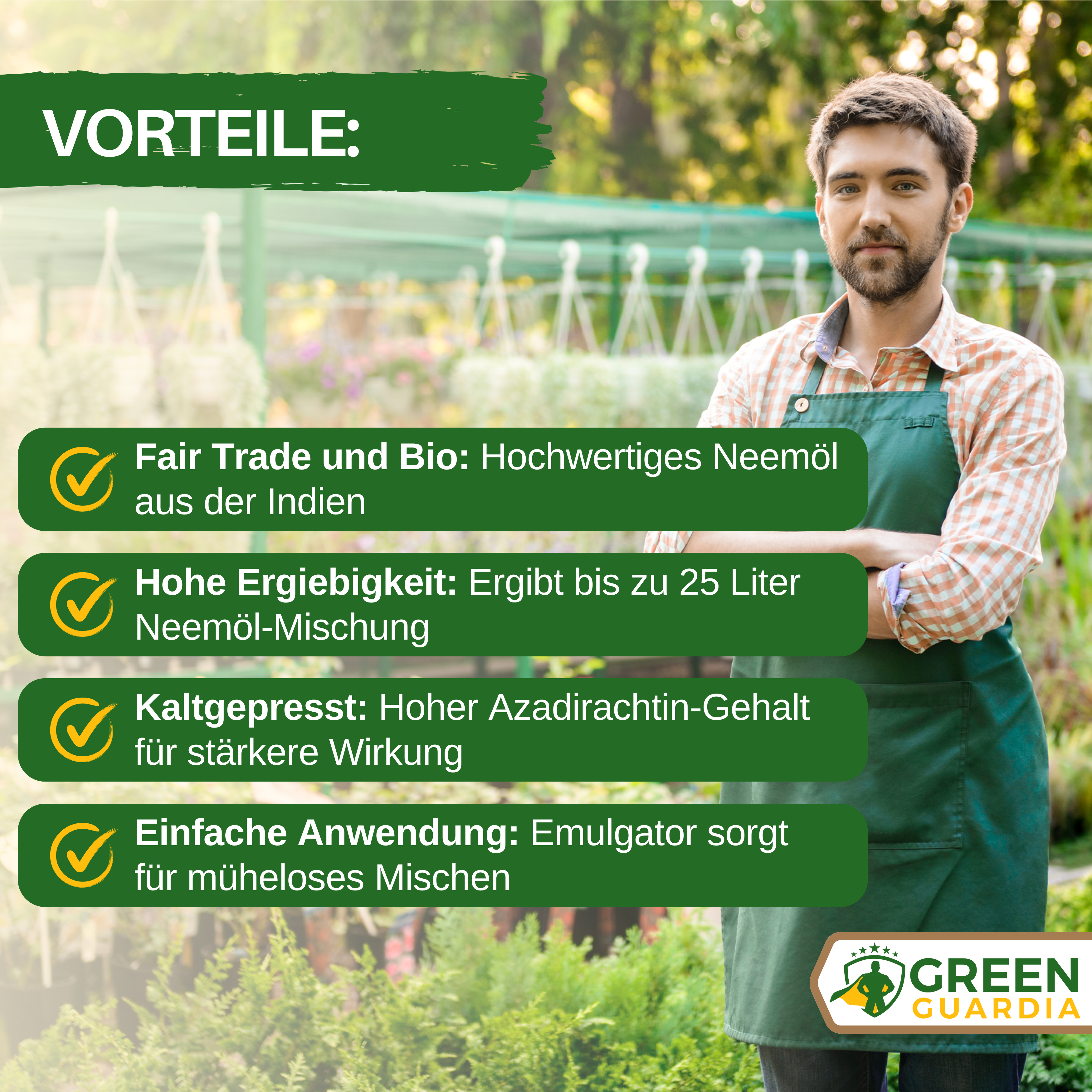 Neemolie tegen Coloradokevers