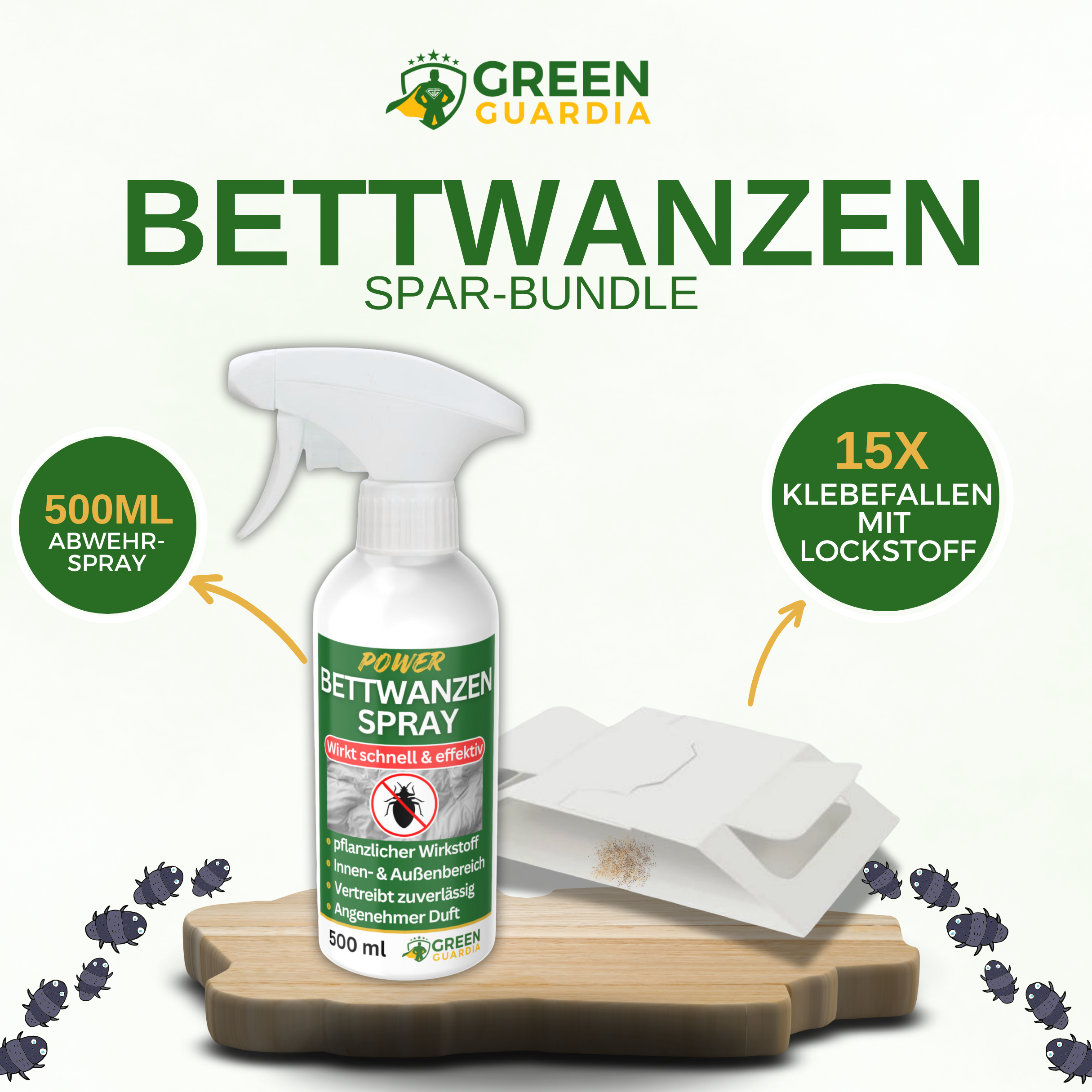 Bed bug bundle “Immediate help” 