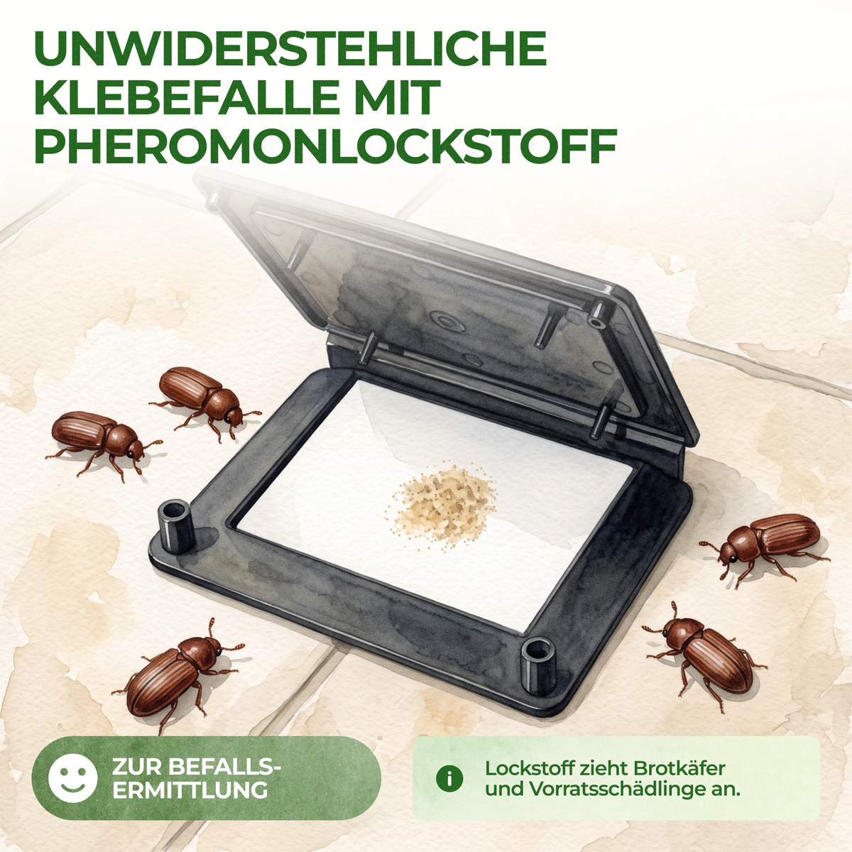 Bread beetle trap