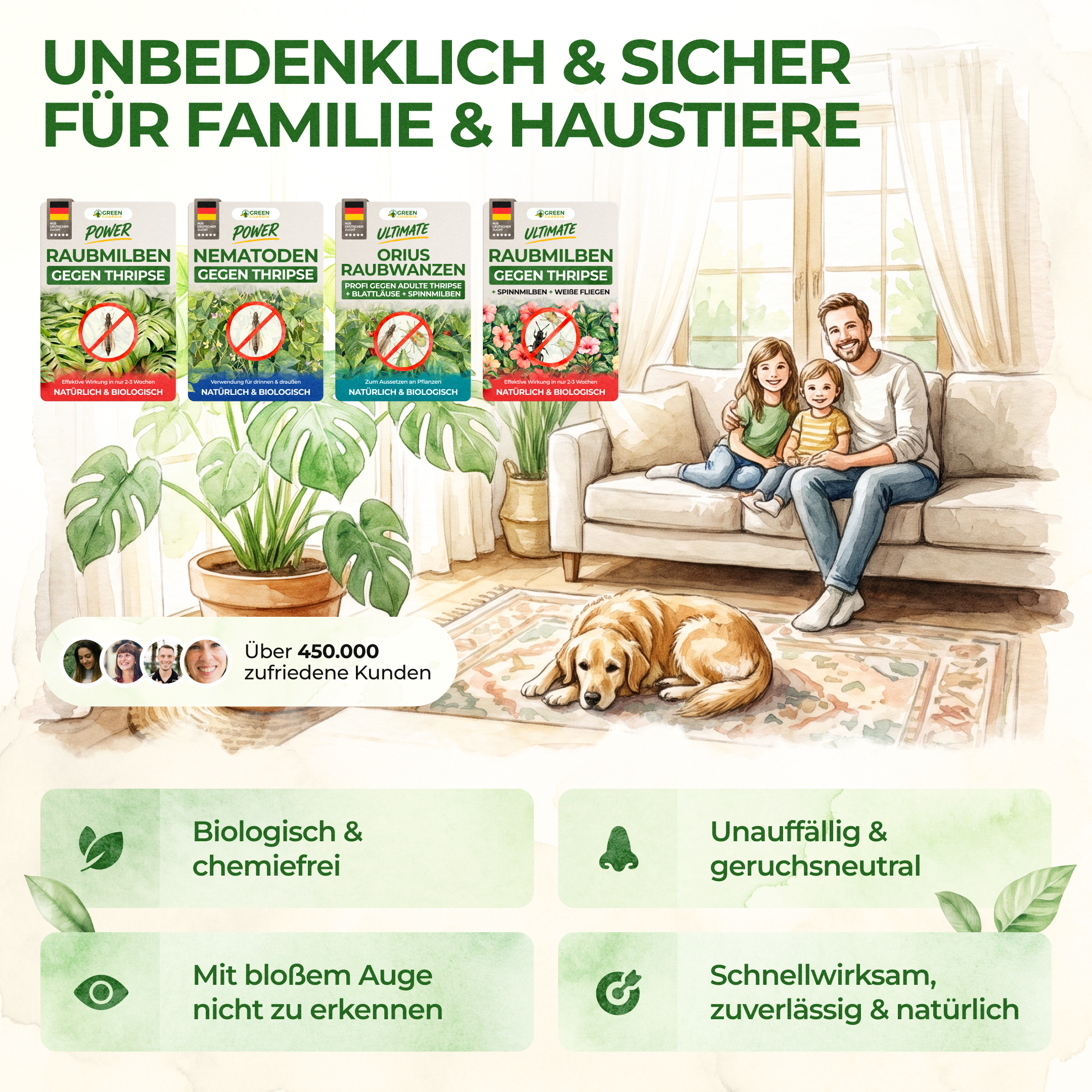 Thripse-Frei Bundle zur Soforthilfe