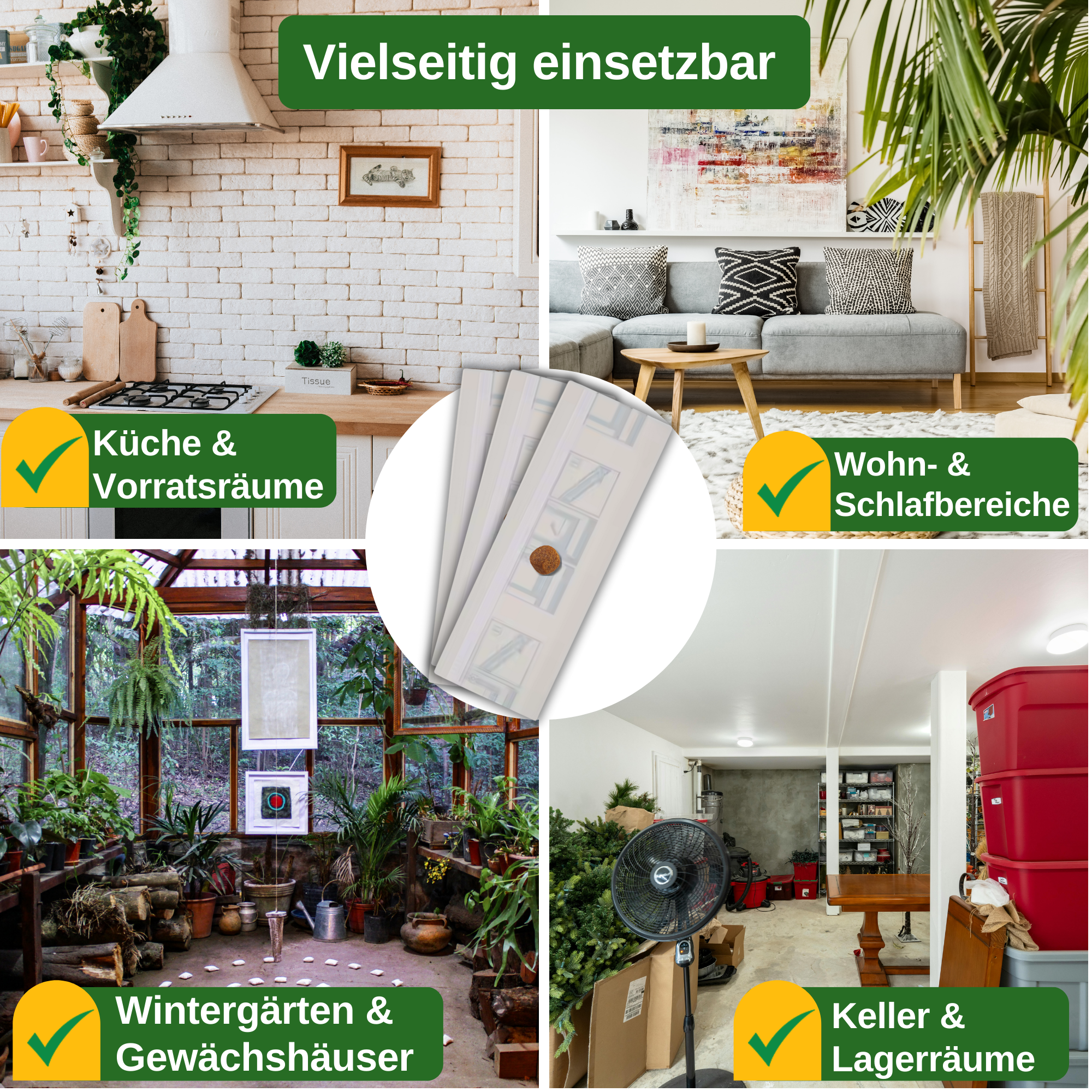 Fluginsekten Fenster - Falle mit Spezial - Lockstoff - Green Guardia - Ihr Experte für Schädlinge und Pflanzen