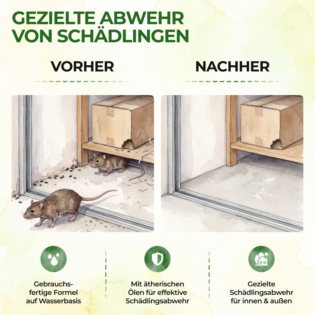 Mouse/Rat Repellent Spray Power Concentrate - 500ml