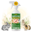 Spray anti-acariens pour petits animaux – Concentré puissant 500 ml