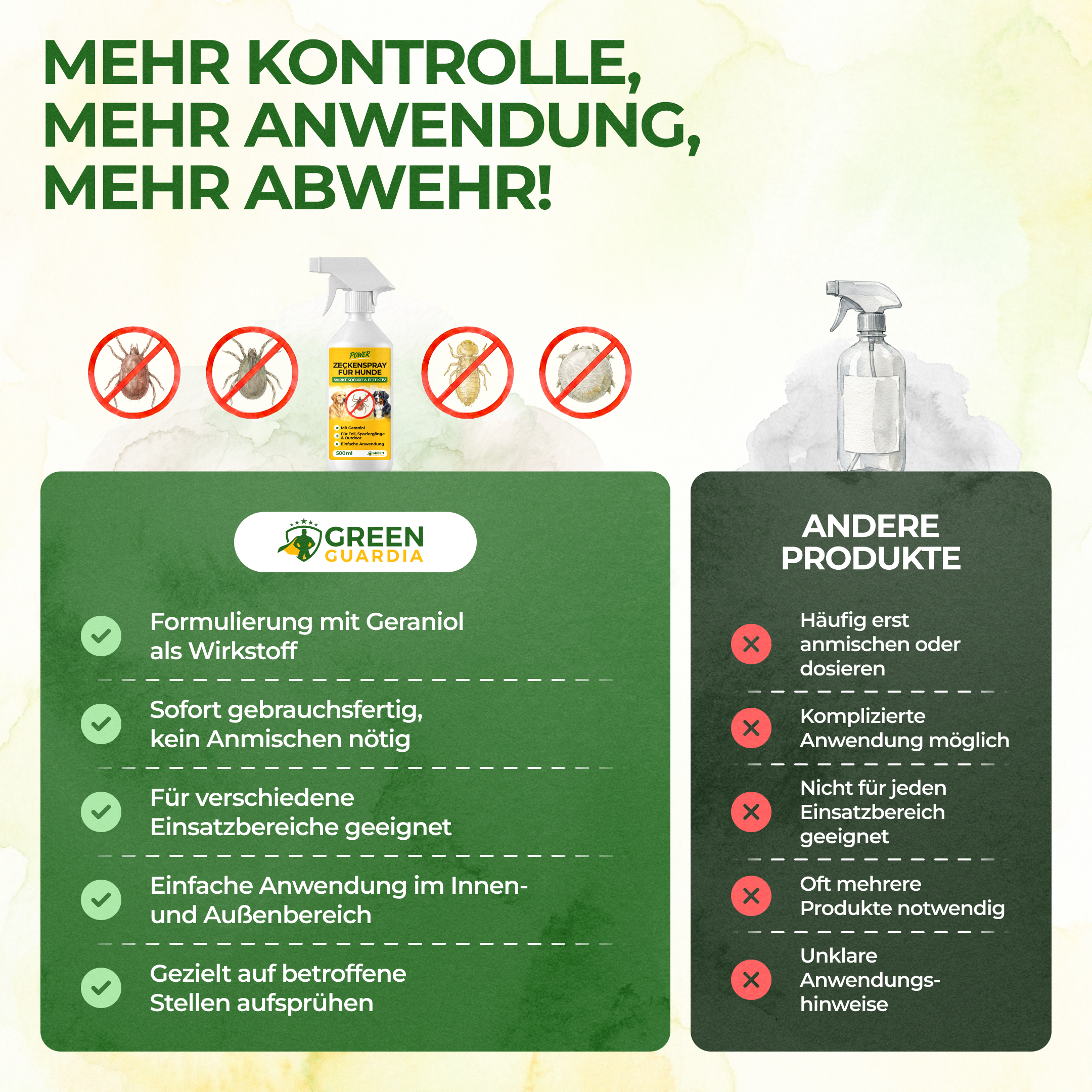 Milben-Abwehrspray für Hühner & Geflügel – Power-Konzentrat 500 ml
