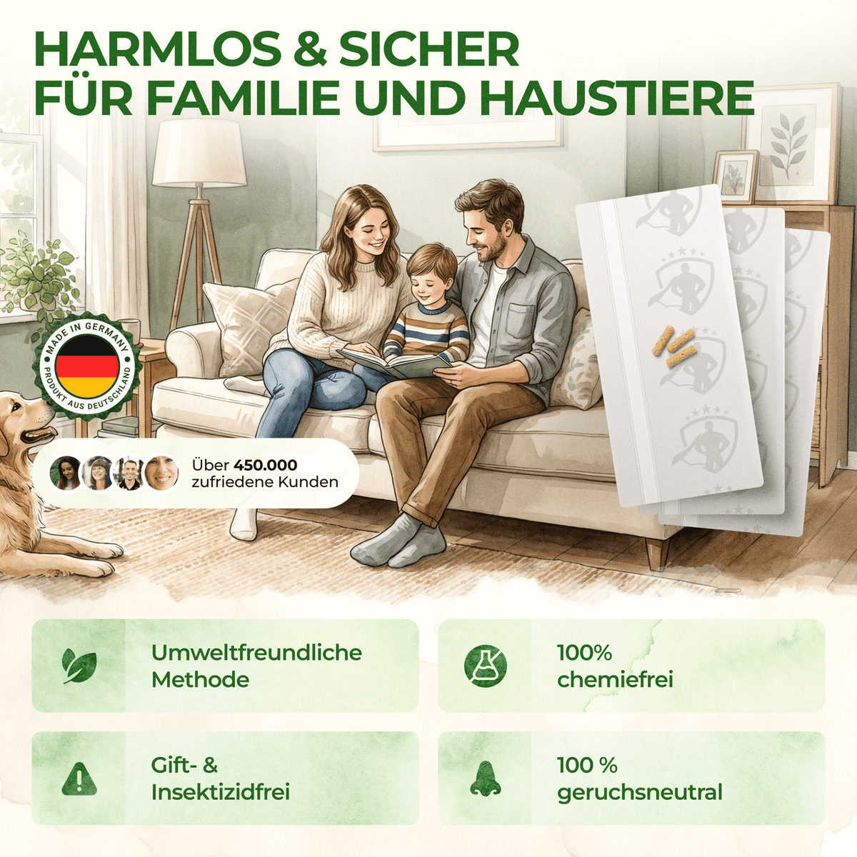 Mücken Fenster-Falle - Green Guardia - Ihr Experte für Schädlinge und Pflanzen