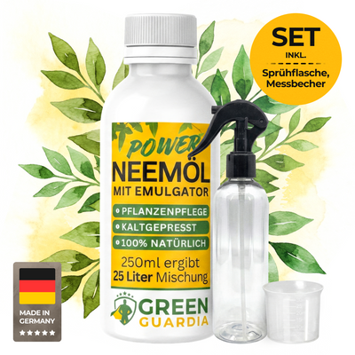 Power Neemolie met emulgator voor kamerplanten en tuin