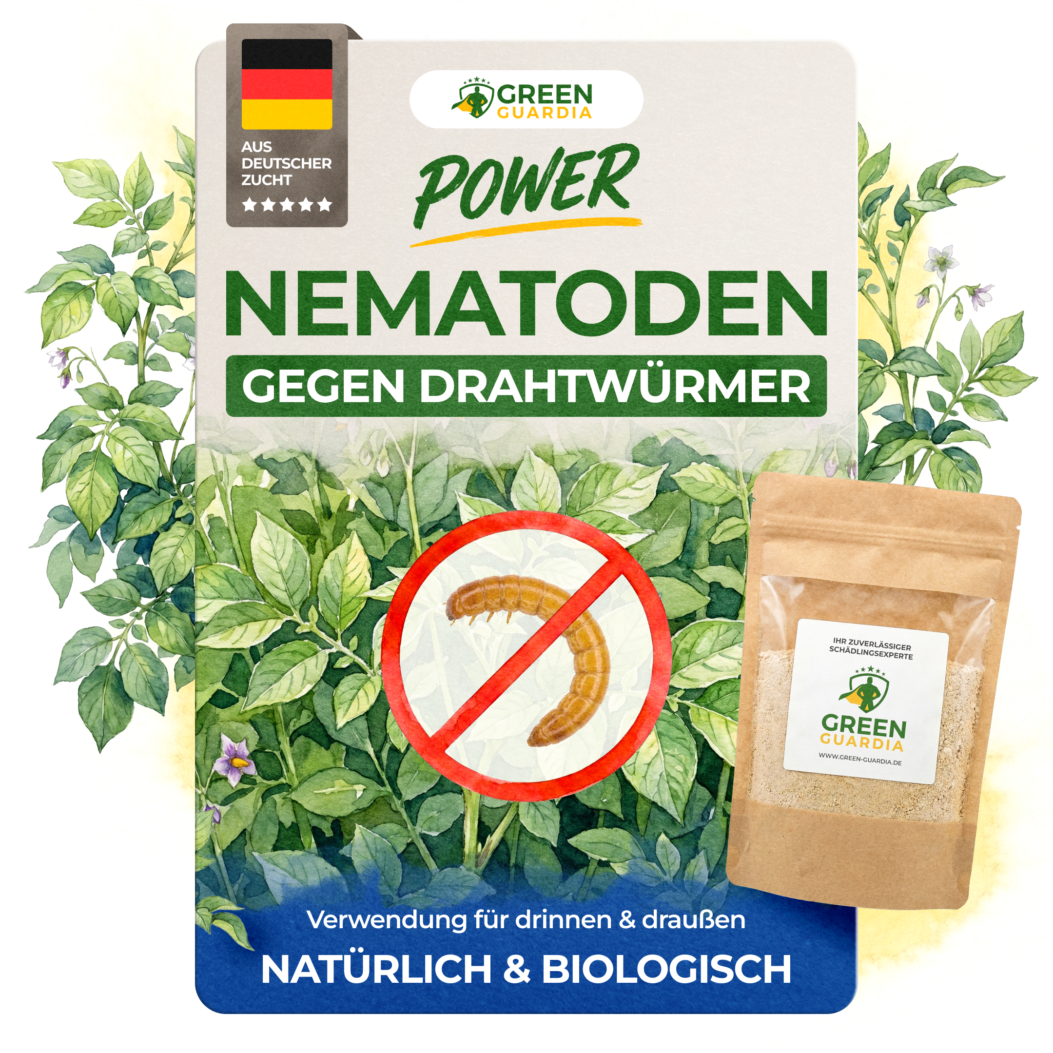 Nematoden gegen Drahtwürmer