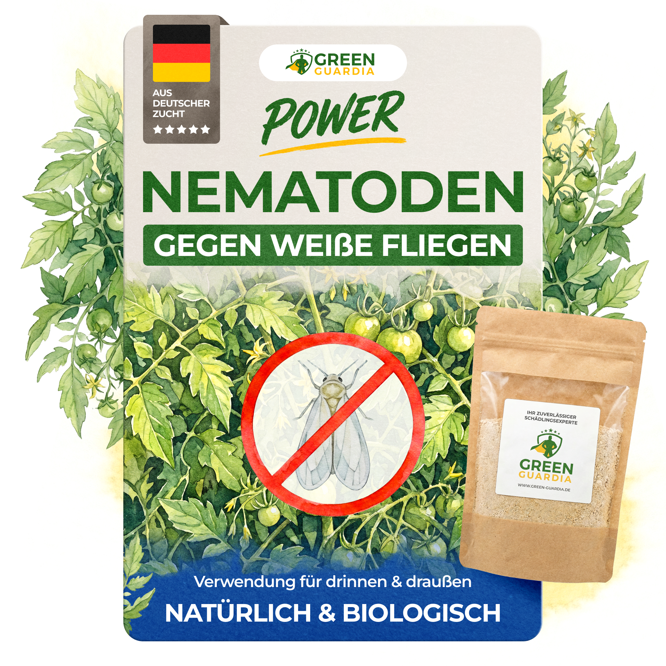 Nematoden gegen Weiße Fliegen