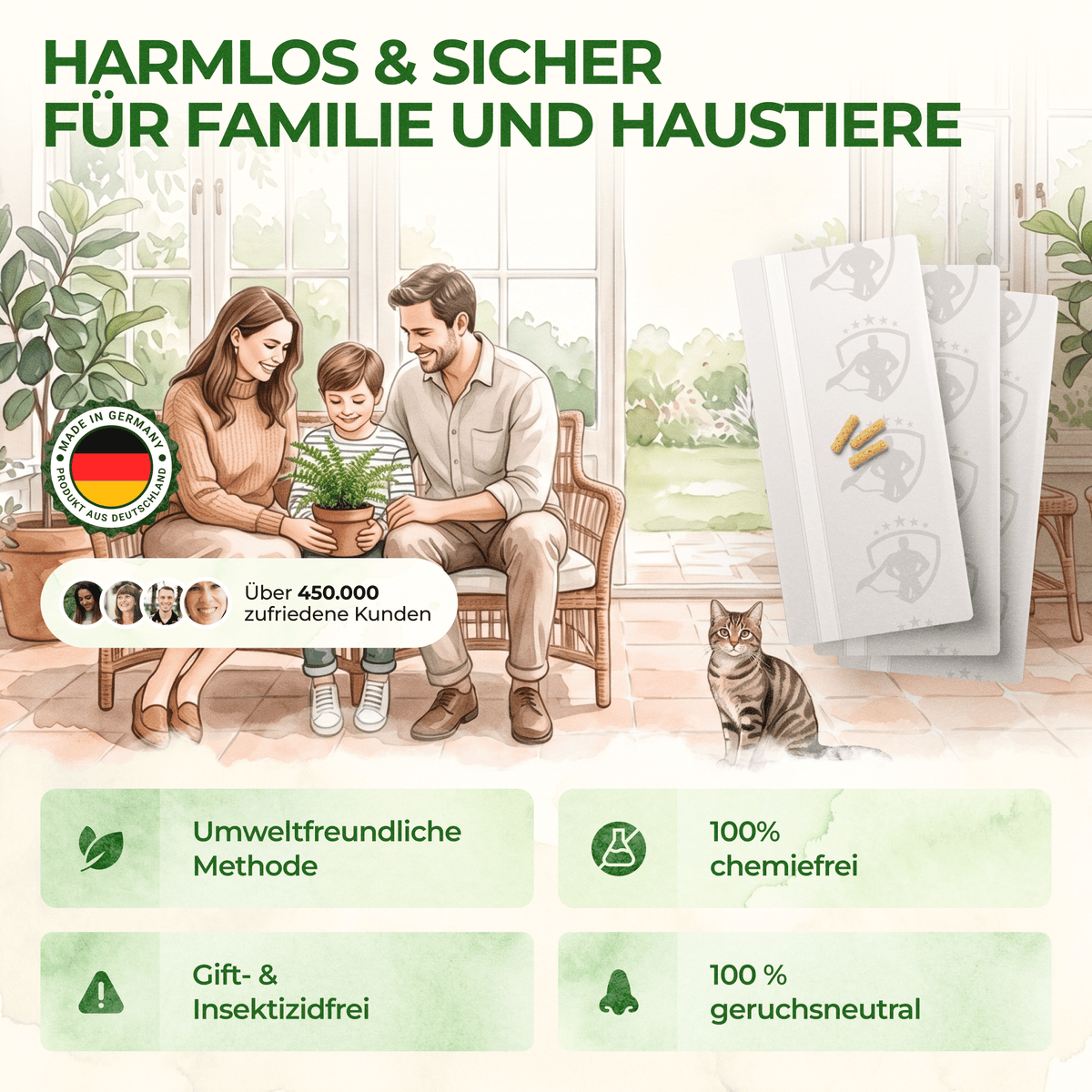 Trauermücken Fenster-Falle - Green Guardia - Ihr Experte für Schädlinge und Pflanzen