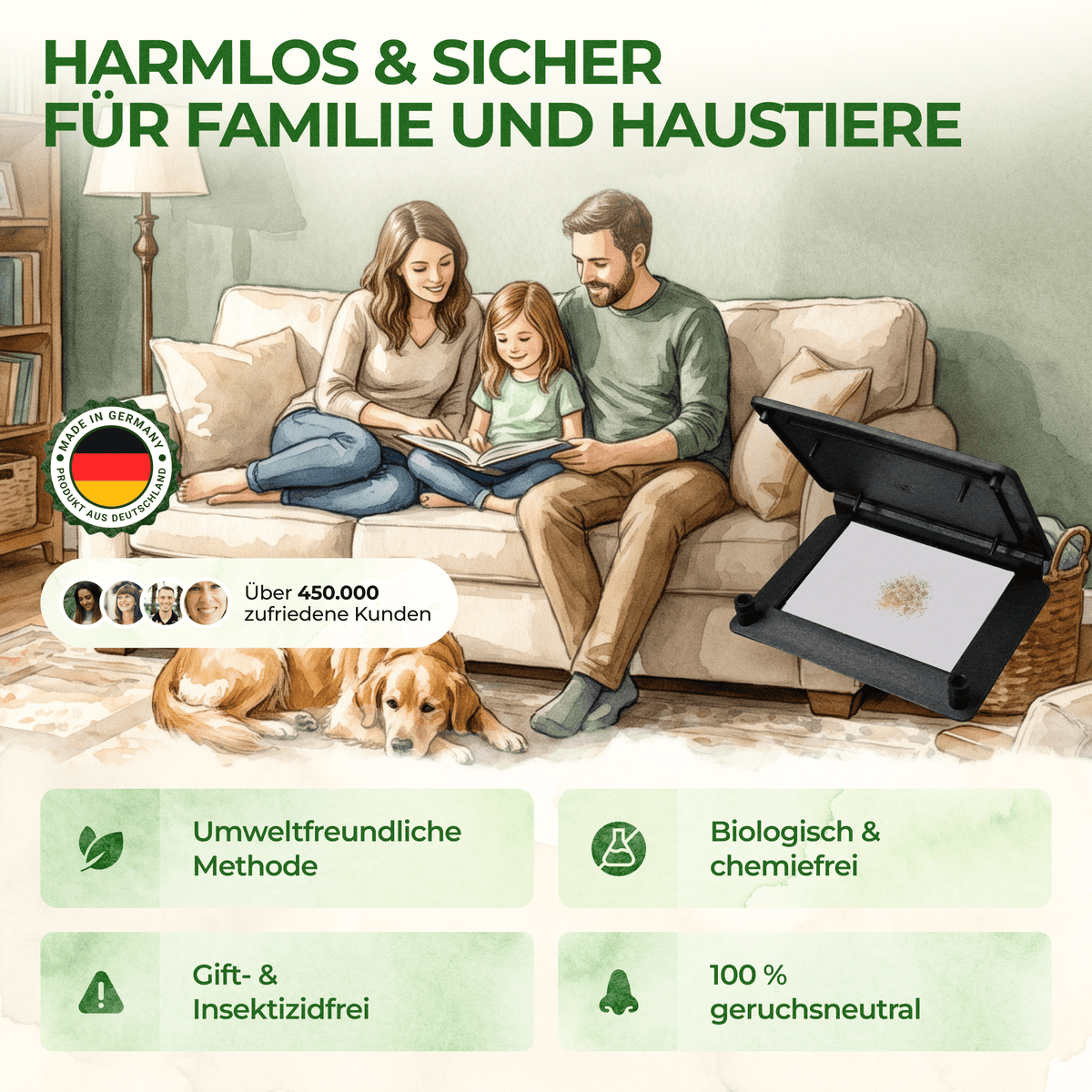 Ungeziefer / Insekten Falle - Green Guardia - Ihr Experte für Schädlinge und Pflanzen