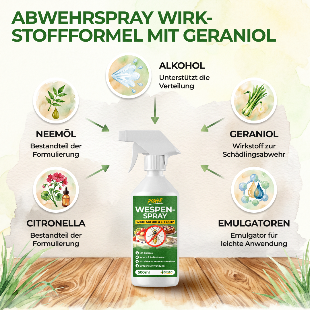 Wasp Repellent Spray Power Concentrate - 500ml