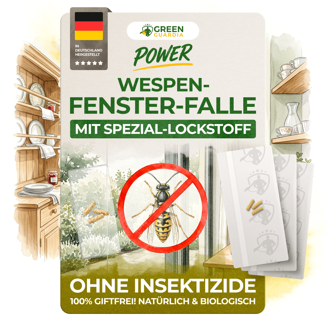 Wespen Fenster-Falle - Green Guardia - Ihr Experte für Schädlinge und Pflanzen